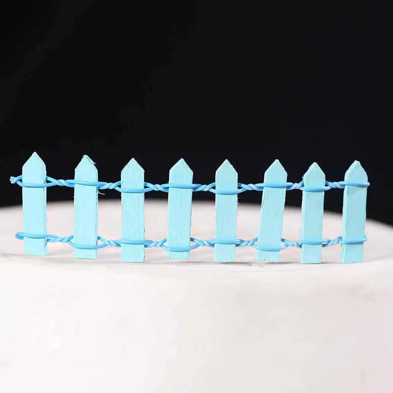 ตัวเลือกสินค้า รั้วไม้ Palisade Miniature Fairy Garden บ้านตกแต่งบ้าน Mini Craft Micro ภูมิทัศน์ตกแต่ง DIY อุปกรณ์เสริม
