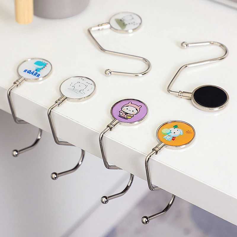 

Съемные офисные боковые крючки, Студенческая подвесная сумка, портативный нескользящий кошелек, держатель для сумки