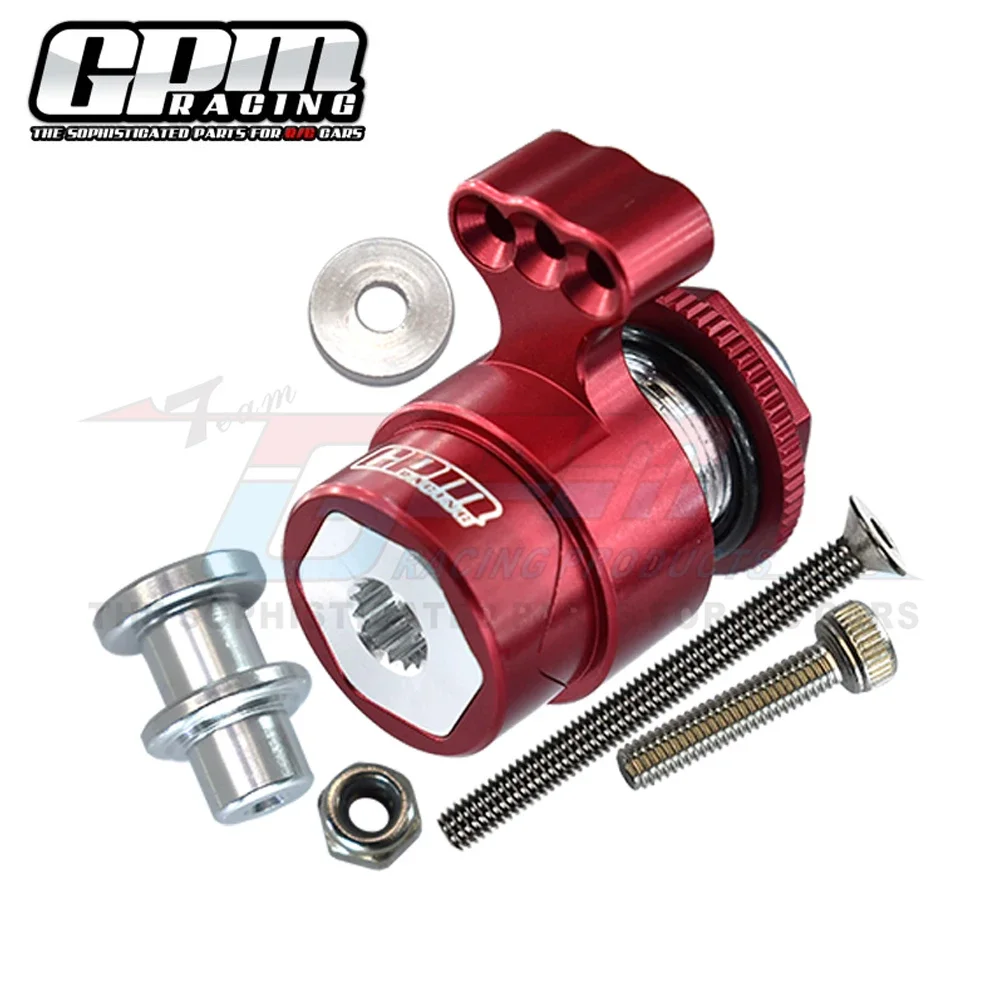 Metal Three-hole Position Spring Unloading 15T Steering Servo Arm ARA340165 for ARRMA 1/5 KRATON OUTCAST EXB 8S RC Car control arm