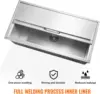 Drop in Ice Chest, 36"L x 18"W x 14"H Stainless Steel Ice Cooler, Commercial Ice Bin with Sliding Cover, 40.9 qt Outdoor Kitchen 4