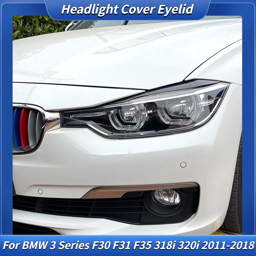 

2 шт., блеск для передних фар BMW 3 серии F30 F31 F35 318i 320i 2011-2018