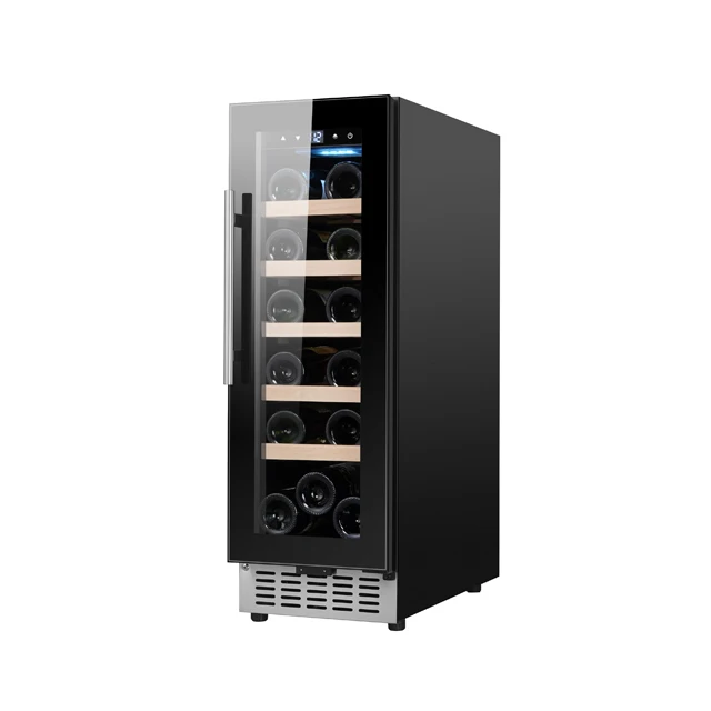 18 Bottle 12 Inch Built-in Or Freestanding Wine Cooler Refrigerator
