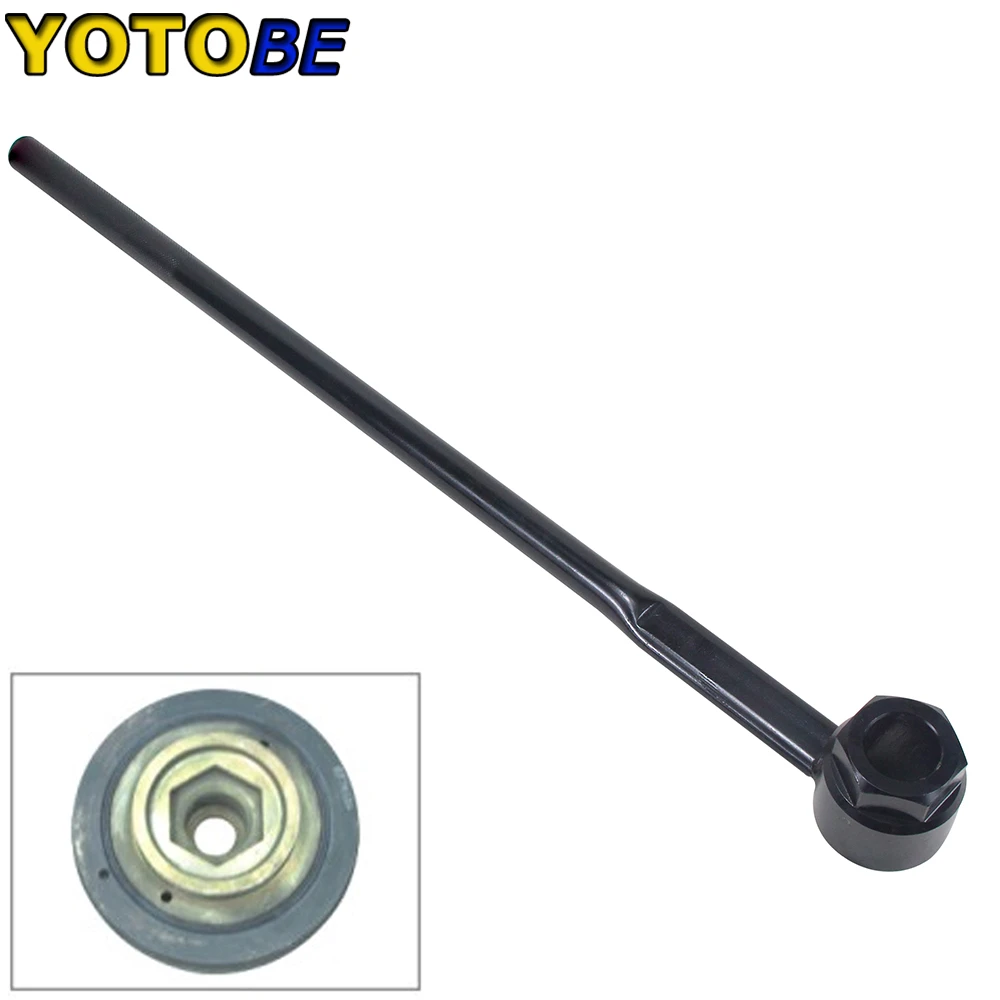 New Lengthen Harmonic Balancer Pulley Damper Holding Tool Camshaft Holding Wrench For Honda
