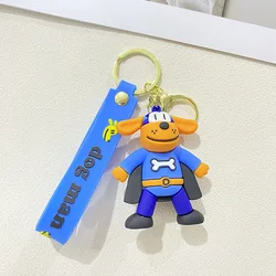 Kawaii Anime Cat Keychain - Charming Character Keyring for Bags & Keys, Adorable Pendant Gift for Birthdays, Family & Friends (5)
