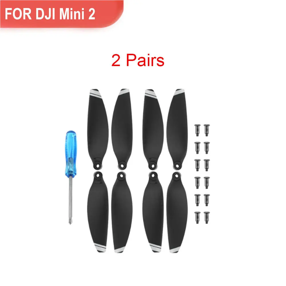 Propellers Props Blade drone accessories drone propeller Low Noise Propeller Replacement Wing Fans Spare Parts for DJI Mini 2 SE Mavic Mini SE Accessories
