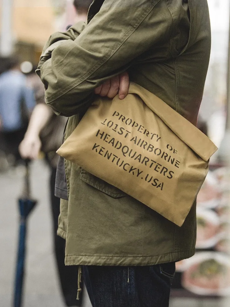 Рисунок 2 - Деловая винтажная холщовая сумка-мессенджер