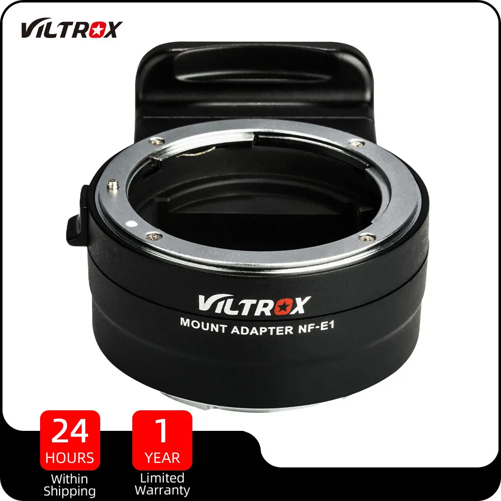 Viltrox-カメラマウント用の取り付けアダプター,NF-E1,ニコン,ソニー用の絞り制御レンズ,カメラマウントa7 m3 a9 a6500