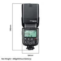 Godox TT600 2.4G Wireless GN60 Master/Slave Camera Flash Speedlite for Canon Nikon Sony Pentax Olympus Fuji Lumix 2
