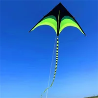 1.6m Large Delta Prairie Kites with 6m Tails Flying Toys For Children Kites Handle Line Outdoor Sports Professional Wind Kites 2