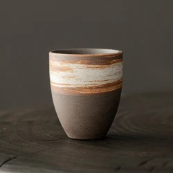 Elegant Japanese Style Ceramic Mug Set: Perfect for Coffee, Latte, Espresso, and Afternoon Tea (A)