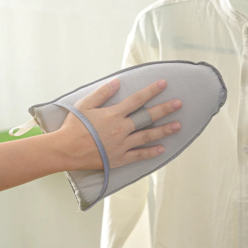 Handheld Ironing Board Steam Iron Glove Anti-Scald Ironing Mitten Heat Resistant Glove For Clothes Garment Steamer steam iron glove