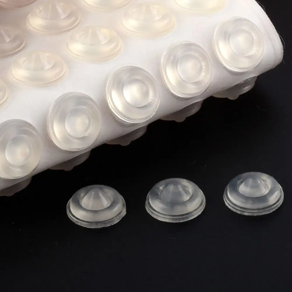 Anti-collision Particle Silicone Pads Door Cabinet Toilet Drawer Bumper Rubber er Cushion Furnitures Bumper Protective Pads