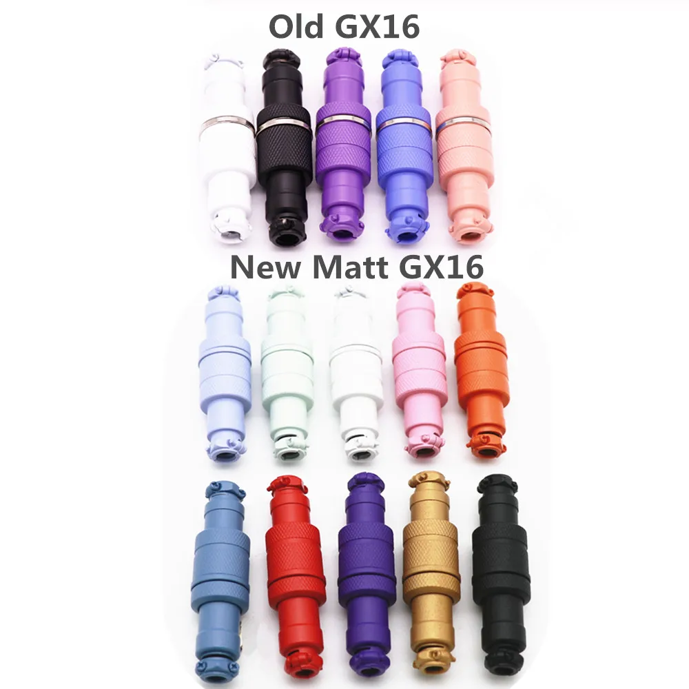 Personalizado Aviador Vermelho Dupla Camada Usb para tipo c Mini Cabo Enrolado para o Teclado Mecânico Espiral Colorido Fosco Gx16 Aviador - Imagem 4