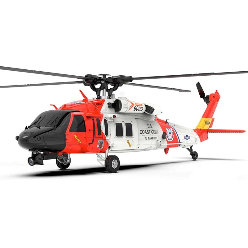 YXZNRC Black Hawk UH60 RC Rescue helicopter 6CH Gyro GPS