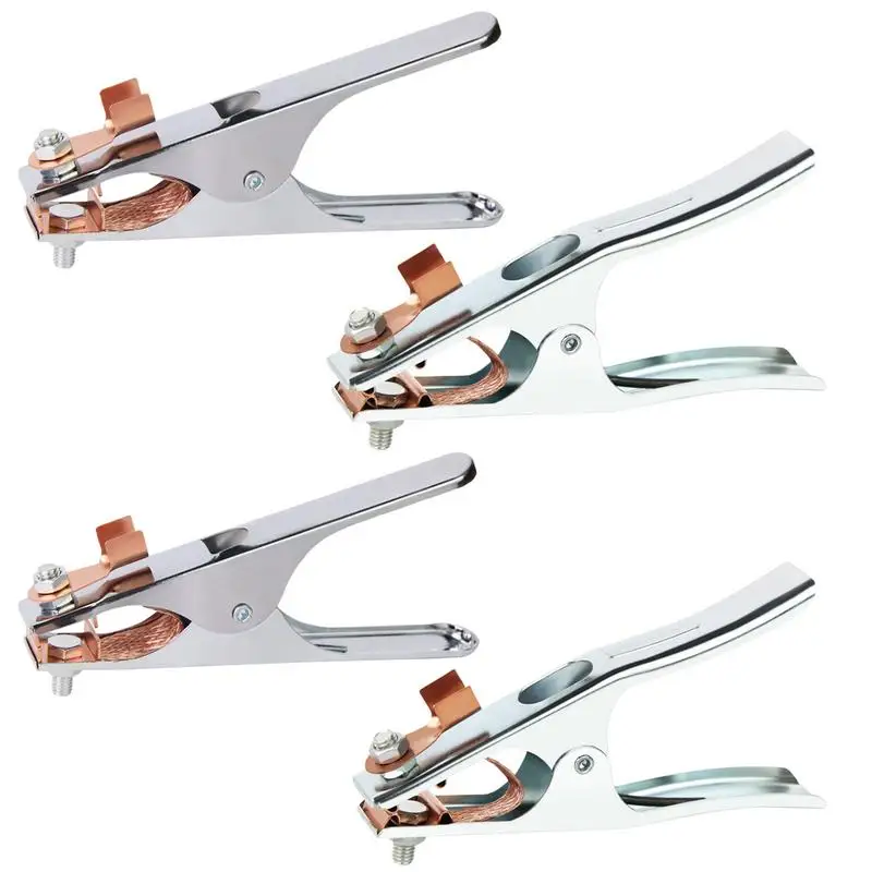 Welding Ground Clamp A-Shape Soldering Earth Clip 260/300/500A Welding Ground Copper Clamp For Welder For MIG MMA TIG ARC