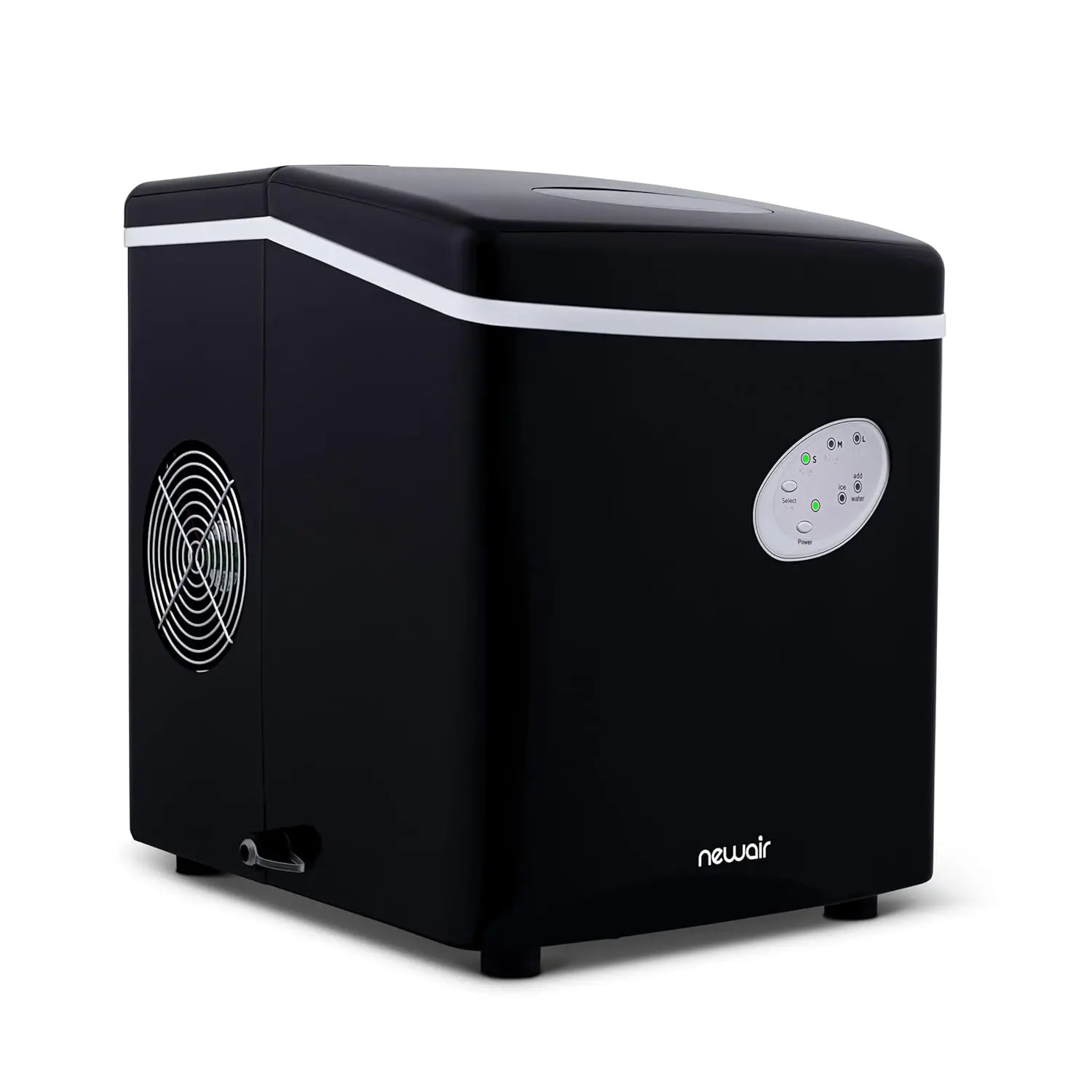 Compact Automatic Ice Maker, Cubes Ready in 6 Minutes, 28 Pounds in 24 Hours