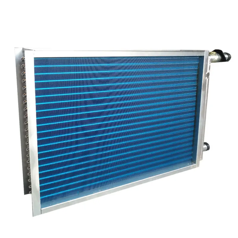 

Processing Customized Copper Tube Hydrophilic Aluminum Foil Aluminum Fin Air Conditioning Unit Condenser Fan Coil Table