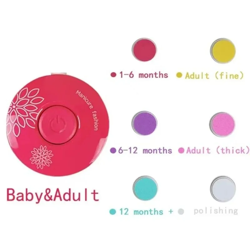 Electric Baby Nail Trimmer Kit 4