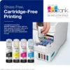EcoTank ET-4800 Wireless All-in-One Cartridge-Free Supertank Printer with Scanner, Copier, Fax, ADF and Ethernet, White 3