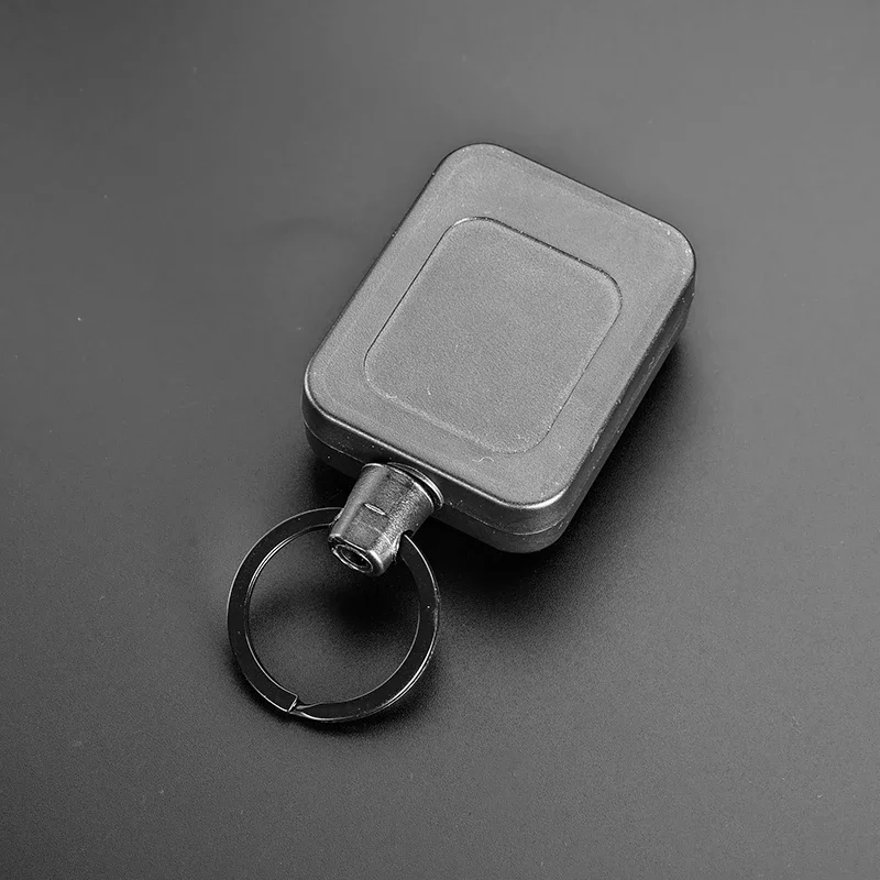 Stainless Steel Rope Back Clip Key Chain Anti-theft Keychain Easy To Pull Telescopic Buckle Key Ring High Rebound Keyring H73 - Image 6