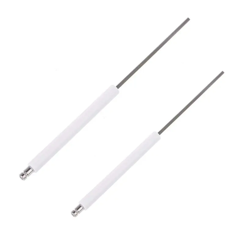 Heating Tube Ignitor Ceramic Ignition Rod Electrode Flame Detection Probe Long Burning Stick for Burner Ignition Needle
