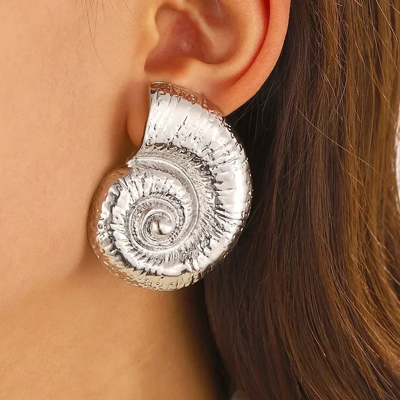Seashell Earrings Dangle Gold & Silver Shell Dangle Earrings - Beachy Summer Jewelry Sardine Earrings