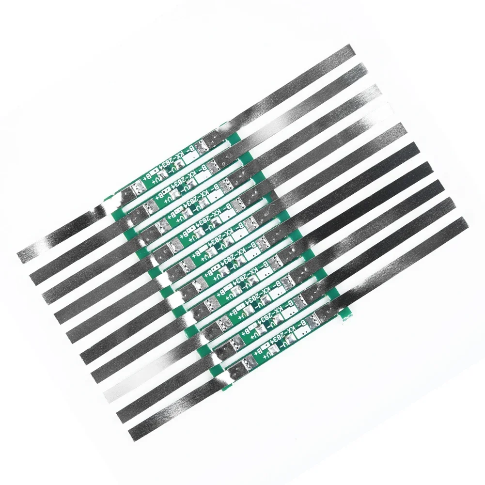 10pcs For 3A Protection Board For For 3 7V Liion Lithium Battery Overcharge Overdischarge Short Circuit Safety 2