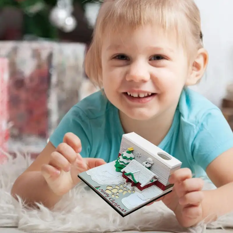 paper-carving-notepad-creative-3d-note-pad-paper-carving-sculpture-tear