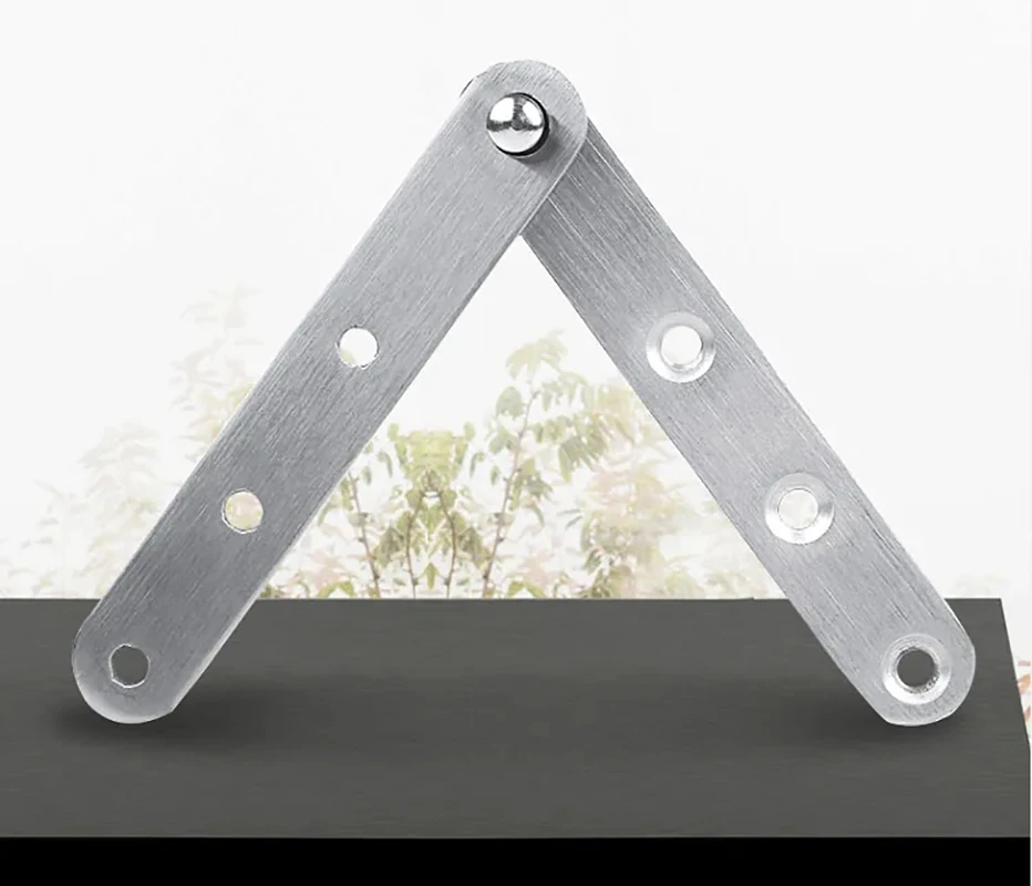 Stainless Steel Doors Hinges 360 Degree Rotating Shaft Concealed Cabinet Hinge