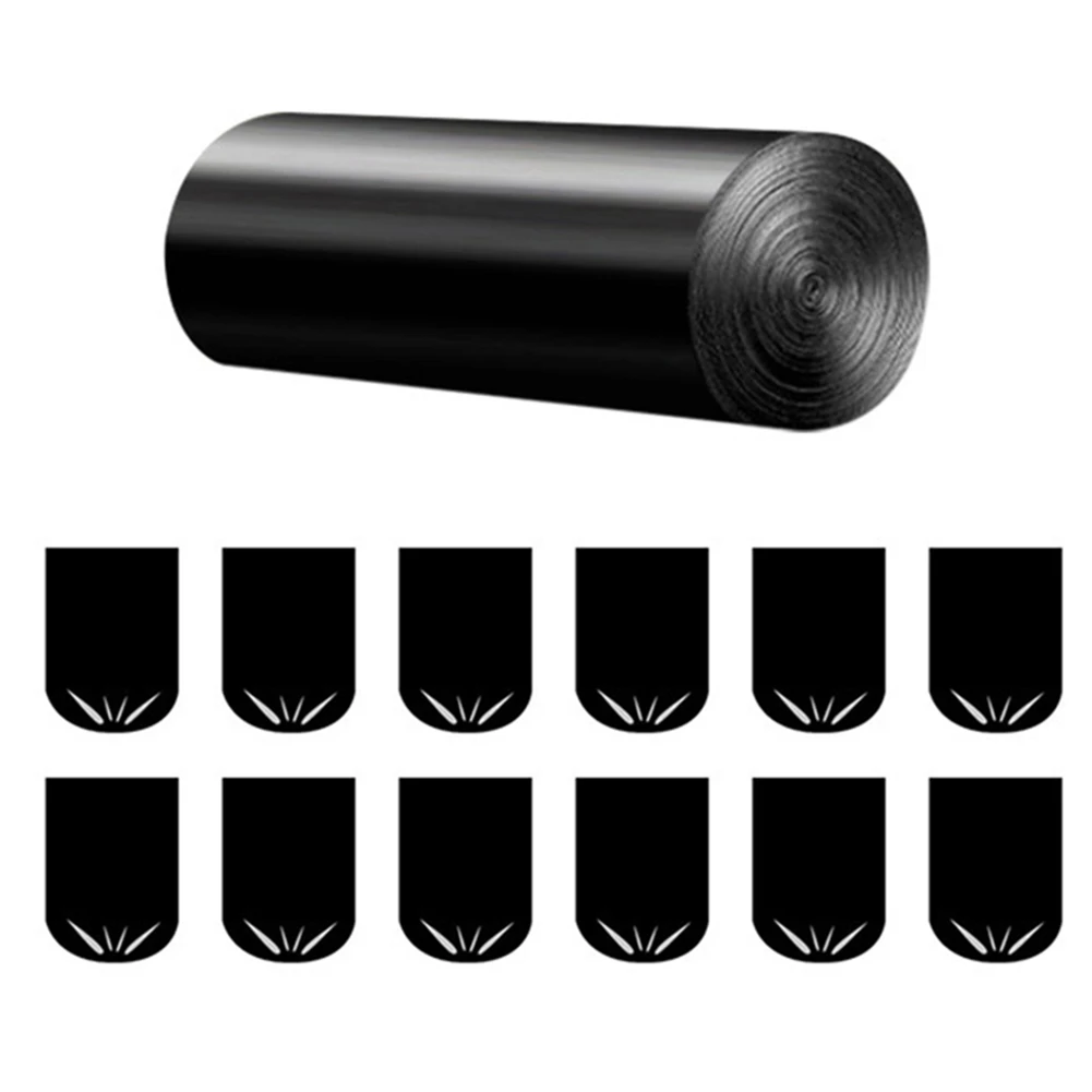 1 Roll 12pcs Degradable Garbage Bags Disposable Camping Toilet Garbage Bag Environmentally Friendly Camping Travel Supplies