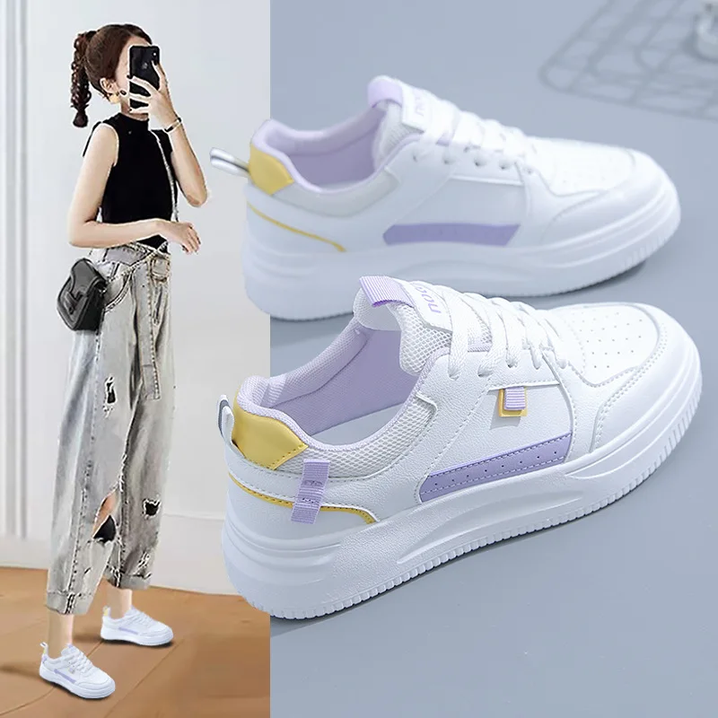 

Fashion Women's Sneakers Platform Sports Shoes White Running Sneakers Chunky Sneakers Shoes Tennis Female Basket Zapatillas