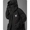 Unisex Male Fish Mouth Hooded Winter Coat Padding Puffer Jacket Heavyweight Men'S Clothes Varsity Harajuku Hiphop High Street 6
