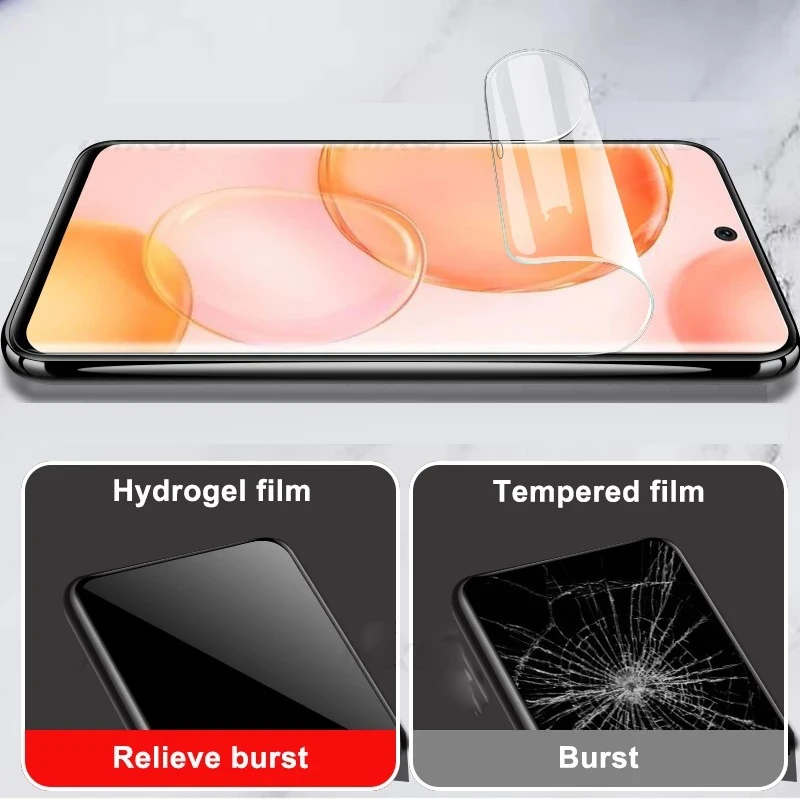 Premium Hydrogel Screen Protector Film - Pack of 5