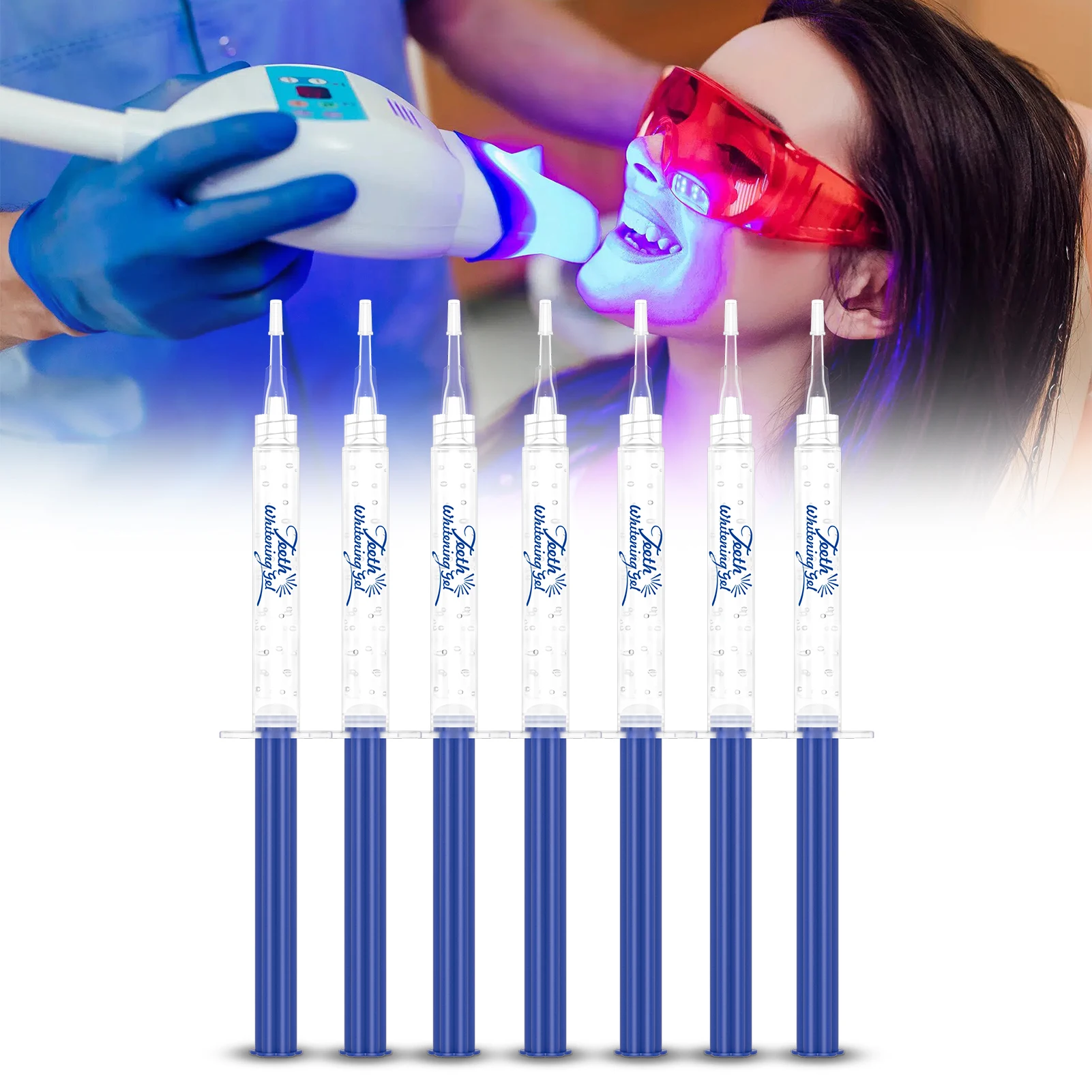 Teeth Whitening Gel 35% Carbamide Peroxide Dental Bleach Gel Oral Care Bleaching Tooth Whitener 3mlX7pcs teeth whitening gel