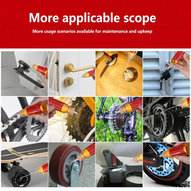 30ml Machinery Lubrication Oil Rust Proof Zipper Running Sewing Machine Oil Fan Hinge Door Keyhole Bearing Gear Lubrication machinery lubrication oil