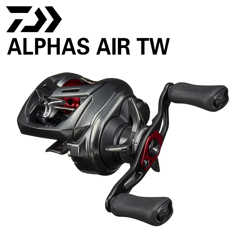 

DAIWA 20 ALPHAS AIR TW 6+1BB 8.6:1 Air Brake System SV Spool Soft Knob Gear Ratio low Profile Saltwater Fishing Baitcasting Reel