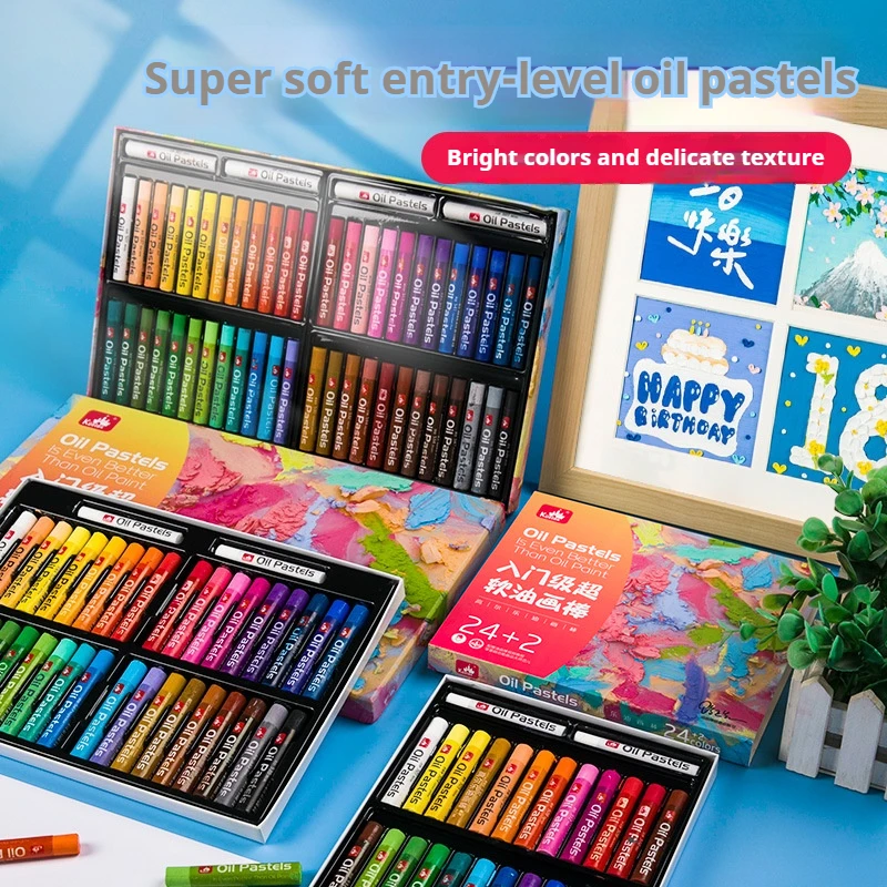Kuelox Professional Super Soft Oil Pastel Set 3