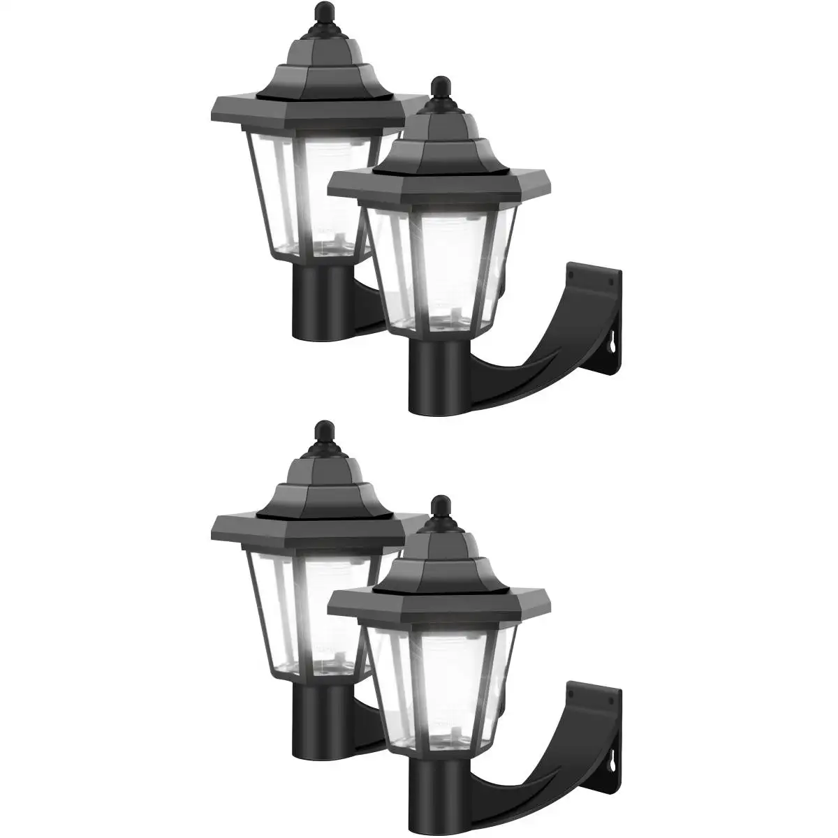 4Pcs White Light