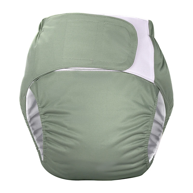 High Quality Adjustable Size Diaper Adult Reusable Washable Incontinence Underwear Waterproof Breathable Diaper Pants waterproof diapers