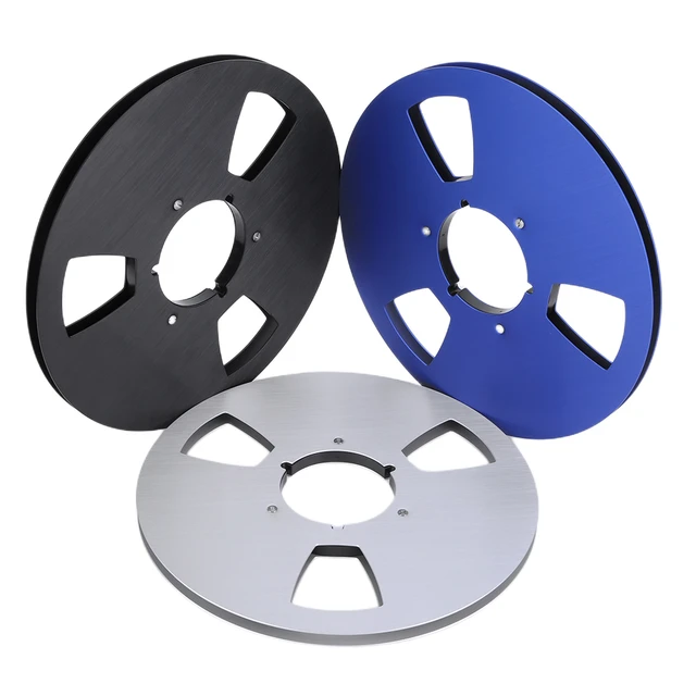 10 Inch Blank Tape Reel Aluminum Alloy Empty Disc Opening Machine Parts Empty  Audio Disc Opening Tool for BASF/REEL TO REEL Disk