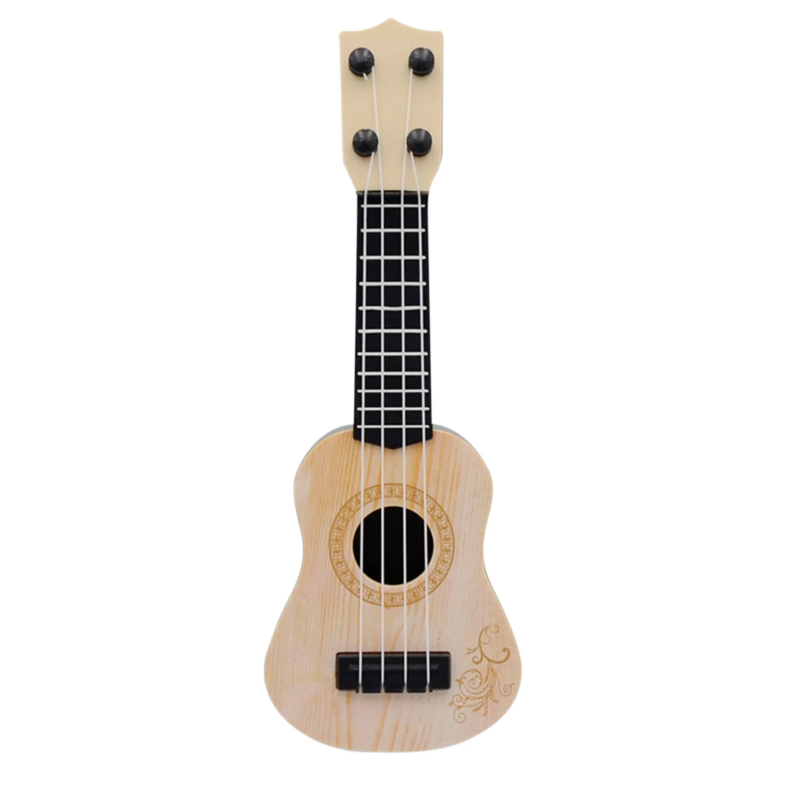 Kids Classical String Instrument Mini Classical Ukulele Guitar Toy Portable Party Supplies Adjustable for Children Holiday Gifts ukulele set