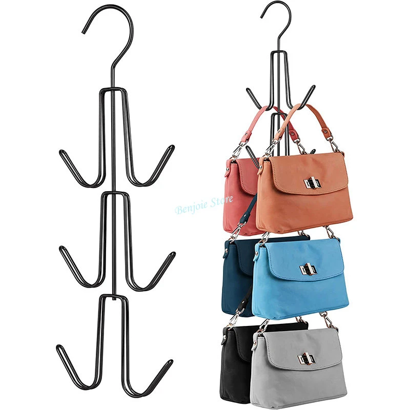 Storage Organizer Closet Rack Hangers Bags Wardrobe Closet Hanger