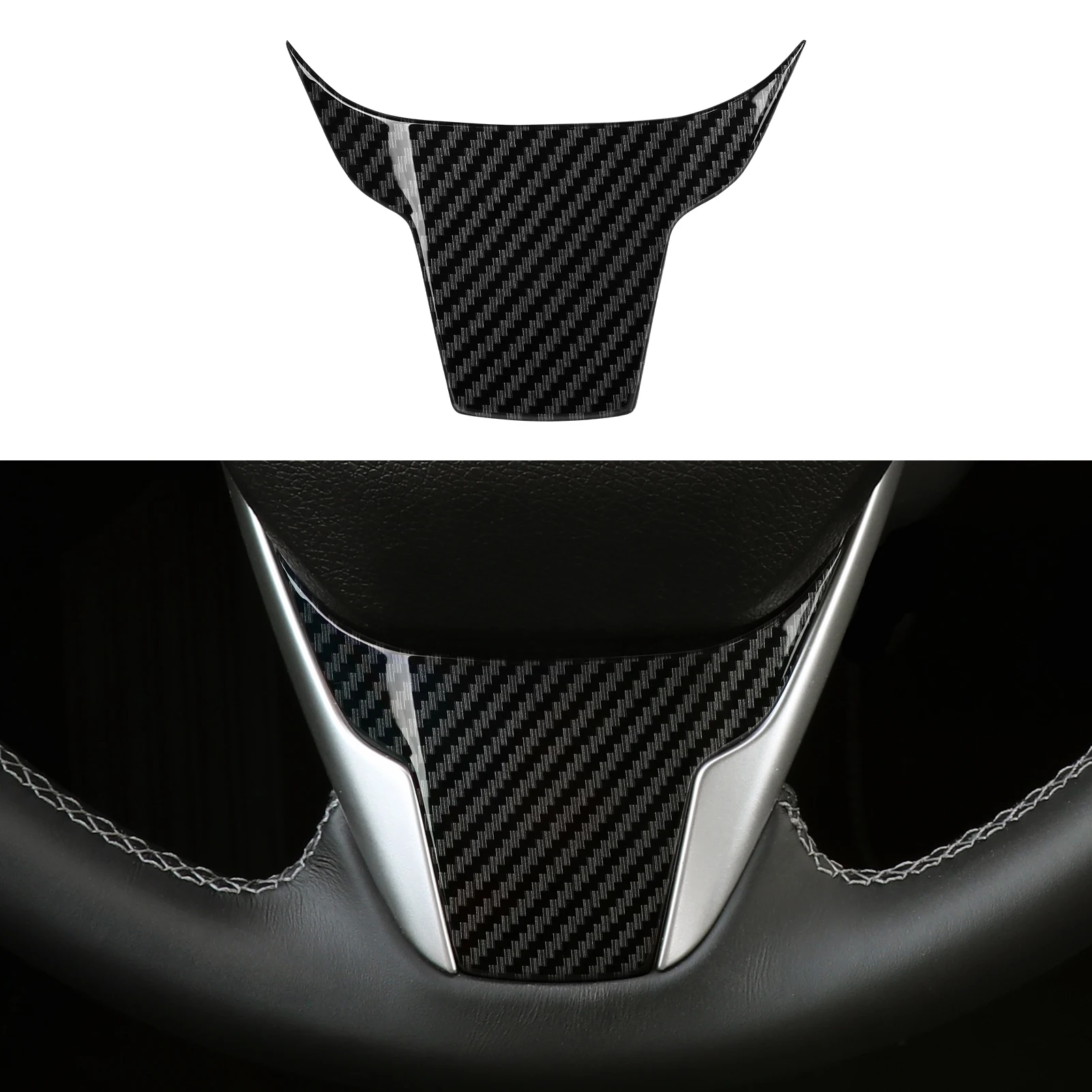 

Аксессуары для Honda Civic 2016 2017 2018 2019 2020 2021, внутренняя наклейка из АБС-углеродного волокна