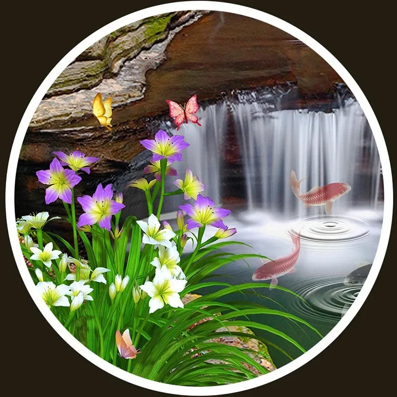 floresta carpa paisagem mural de parede para sala estar decoracao 04