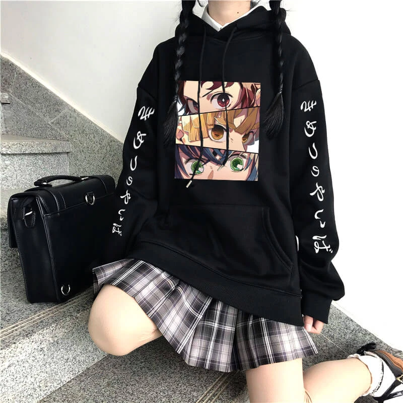 Japanese anime sweatshirts Clearance