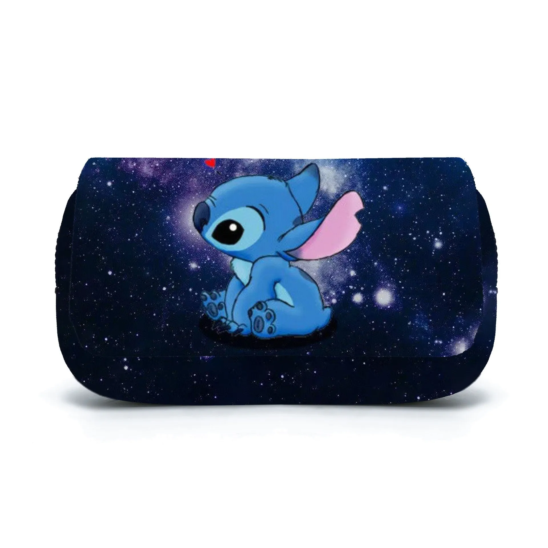 Disney-estuche para lápices de Lilo & Stitch, 2 piezas, Kawaii, Stitch  Print, bolsa de almacenamiento para estudiantes, papelería, juguete, regalo  - AliExpress