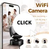 HD Wifi Smart Monitor Surveillance Cameras Remote Monitor Camcorders Video Surveillance Smart Home Mini Cam