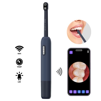 Wireless Visual Endoscope Camera 1920P HD for iOS/Android Phones 6 LEDs WiFi Endoscope for iOS/Type-C/Tablet 1080P 1