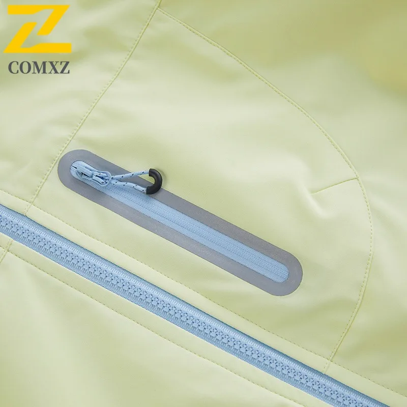 COMXZ Men Adventure Jacket Stylish Hooded Design Outdoor Multi-Function Coat Casual Skiing Thickened Warmth Winter New Coats