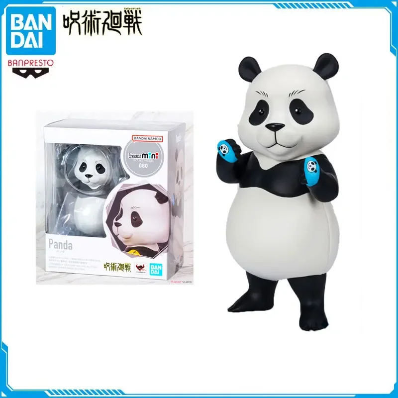 Original Figuarts Mini FM Jujutsu Kaisen Panda Pangda PVC Anime Action Figures Kawaii Collectible Complete Model Toy Kids Gifts takara tomy pokemon anime action figure cinderace kawaii model kids toy christmas gifts ornaments